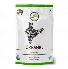 Orgabite Organic Urad Dal   Pack  500 grams